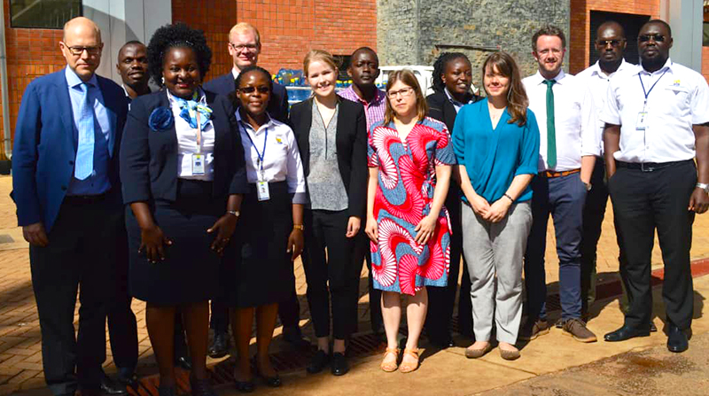 Uganda tax team in Kampala 2019