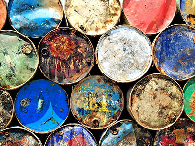 Oil barrels. © SarahTz