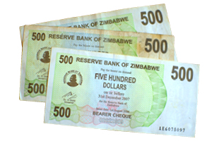 Zimbabwean currency © Girish Gopi