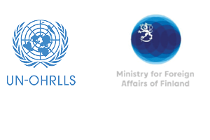 Logos of UN-OHRLLS and Ministry for Foreign Affairs of Finland
