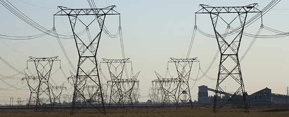 South Africa relies heavily on coal for its energy needs. The Lethaba Power Station outside Sasolburg in the Free State. © John Hogg/World Bank