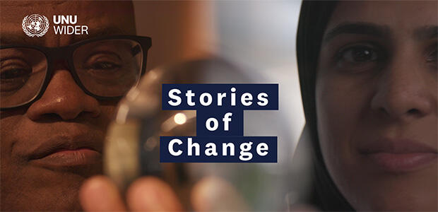 Stories of Change video series thumbnail. Image: EconFilms / UNU-WIDER
